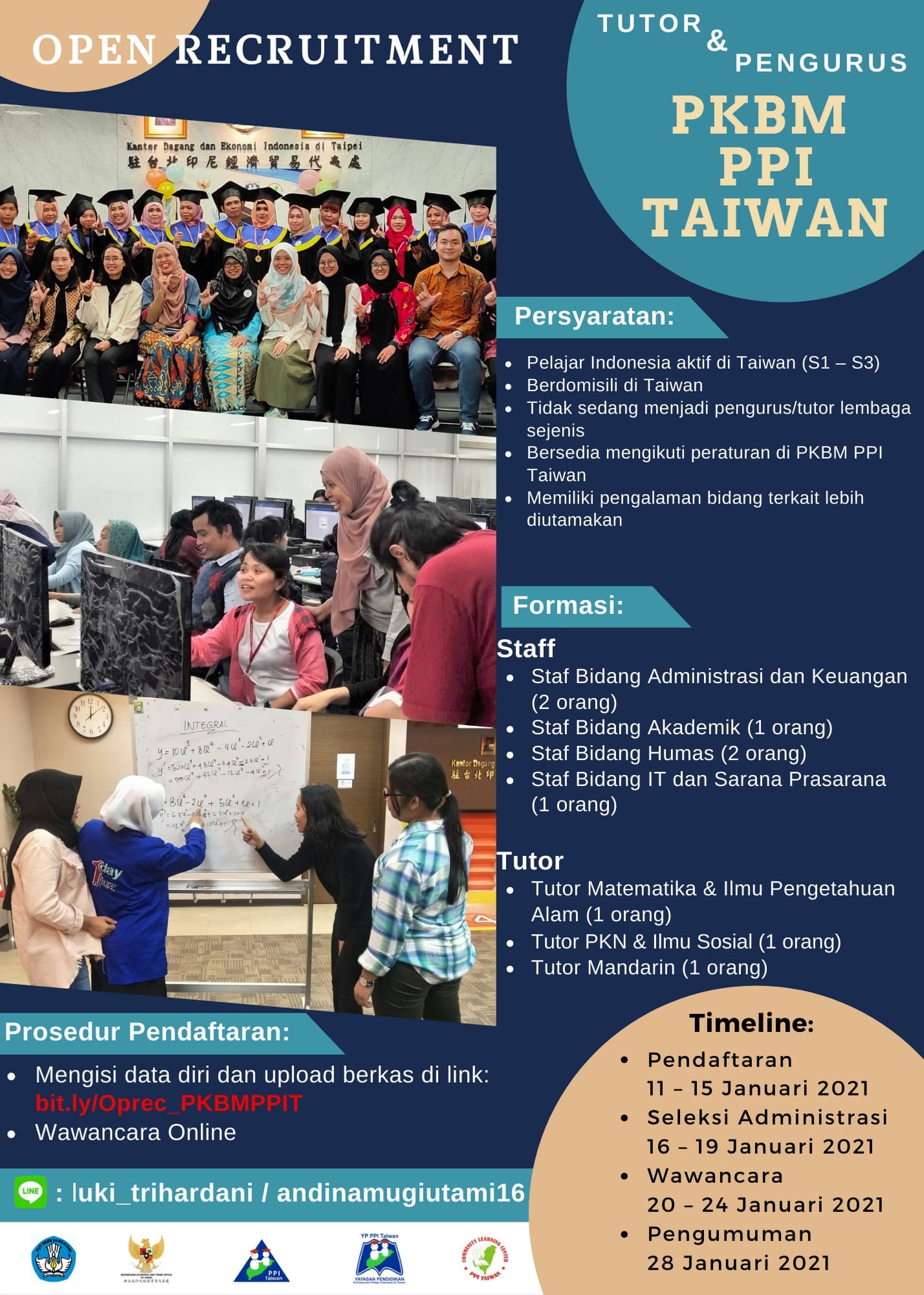 Read more about the article Open Recruitment PKBM PPI Taiwan 2021